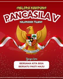 Semaikan Jiwa Nasionalisme, Kalurahan Tileng Sukses Gelar Gebyar Gelora Kampung Pancasila